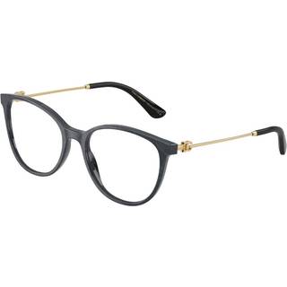 Dolce & Gabbana Kvinde DG3363 3441 Optiske stel Acetat Grå Transparent Sommerfugl Normal