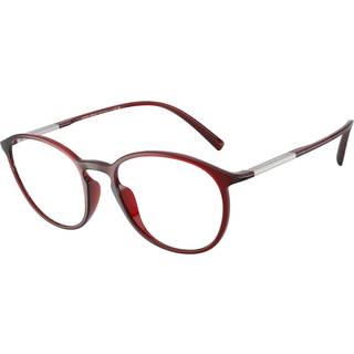 Giorgio Armani Mand AR7275U 6237 Optiske stel Injiceret Rød Transparent Pantos Normal