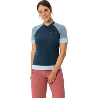 Vaude Women's Altissimo Q-Zip Shirt Cykeljersey Damer størrelse 36 farve blå