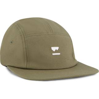 Mons Royale Ridgeline 5 Panel Cap Olive, OneSize