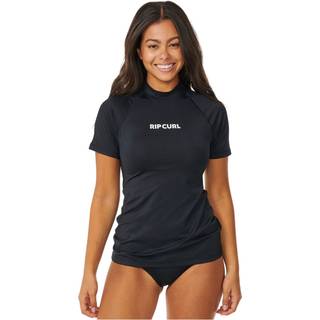 Rip Curl Women's Classic Surf S/S UPF Rashguard Lycra Damer størrelse M farve sort