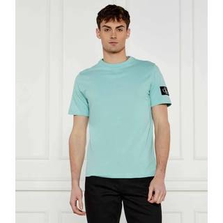 Calvin Klein Jeans Badge T Shirt Blue
