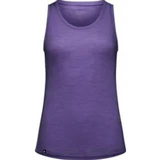 Mons Royale Women's Zephyr Merino Cool Tank Merino-shirt Damer størrelse L farve lilla