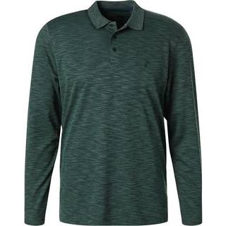 RAGMAN Herren Polo-Shirt grün meliert