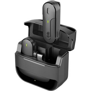 USB-C Trådløs Mikrofon m. Opladningsetui - T'NB INFLUENCE PRO - Sort