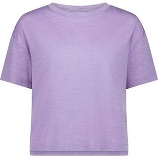 Mons Royale Women's Zephyr Merino Tencel™ Boxy T-Shirt Lupin, L