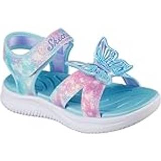 Skechers Sandal Turkis Med Sommerfugl, Glimmer Og Blinklys