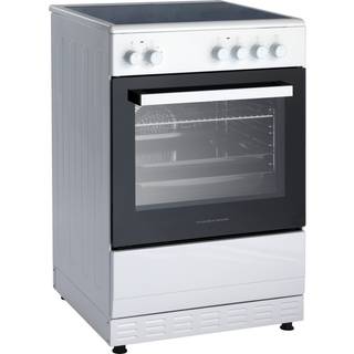 Scandomestic FCC800W Glaskeramisk komfur