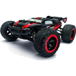 BlackZon Slyder Stadium Turbo 1:16 2.4GHz RTR 4WD LED Vandtæt Rød [Levering: 1-2 dage]