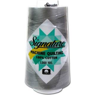 Signaturtr?d Signatur CTN 3000yd 100% bomulds quilt tr?d 3000 Pearl Gray