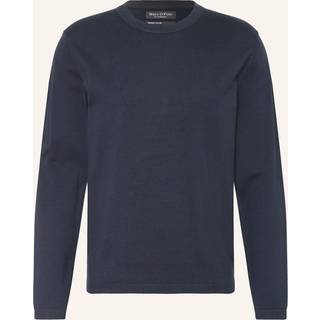 Marc O'Polo Herren Pullover blau unifarben