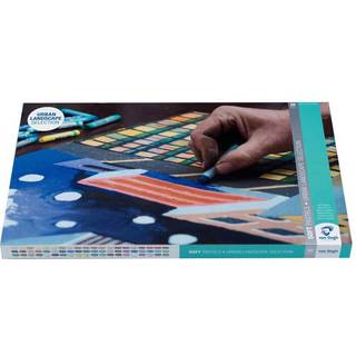 Van Gogh soft pastel set med 60 kridt – Urban Landscape Selection
