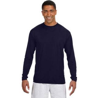 Herre k?ling Performance Lang?rmet T-Shirt - ATHLETIC ORANGE - S(D0102H7KA6T)