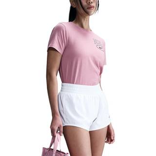 Nike Women's Club S/S Tee CC T-shirt Damer størrelse M farve pink