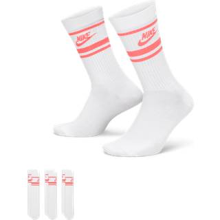 Nike Golf Socken Everyday Essential Crew 3er-pakke, hvid/pink