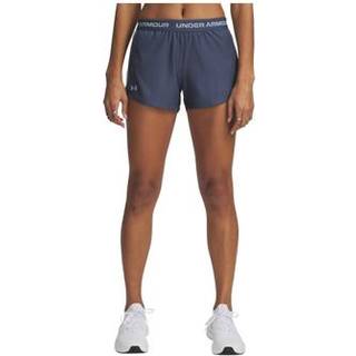 Under Armour Tech™ Play Up Women's 3" Shorts Downpour Gray / Harbor Blue L