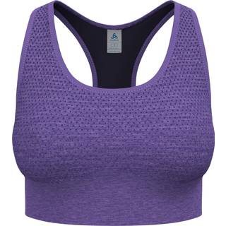 Odlo Women's Odlo Seamless Medium - Padded Sport Bra Afterparty Melange, M