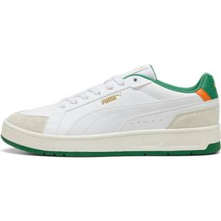 Puma Court Classico Sport Sneakers Unisex, White, Size 44, Shoes - Archive Green - 44
