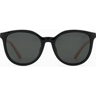Emporio Armani Børn EK4007U 501787 Solbriller Injiceret Sort Grå Cat Eye Normal