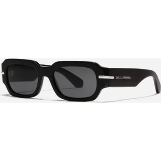 Dolce & Gabbana DG4485F Asian Fit 501/87 54 Solbriller Mænd Black - Black - 54mm