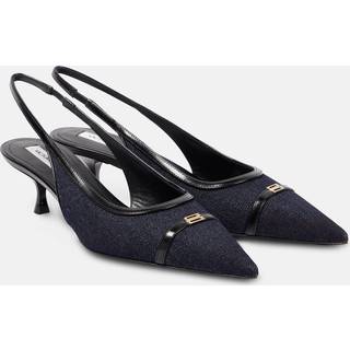 Victoria Beckham Denim slingback pumps - blue - EU 38
