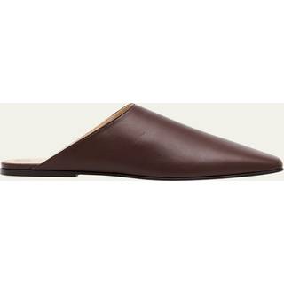 Loro Piana Alba leather mules - brown - EU 37.5