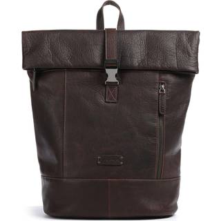 Jack Kinsky Porto 6 Rolltop rygsæk mørkebrun