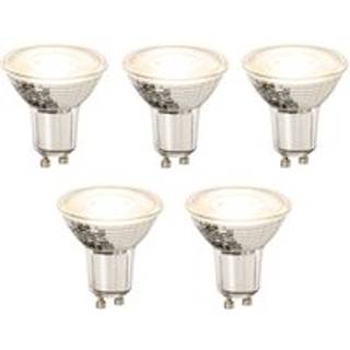 Sæt med 5 GU10 dæmpbare LED-pærer 8W 650lm 2700K