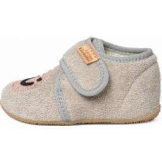 Living Kitzbühel Kid's Babyklett Sandy Smiley Hyttesko Børn størrelse 24 farve grå