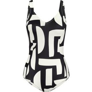 Triumph Summer Allure Wired Swimsuit - Black/White - D 40 * Kampagne *