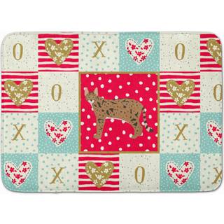 """" Caroline's Treasures Savannah #1 Cat Love Machine Washing Memory Foam Mat Doormats Multicolor """"