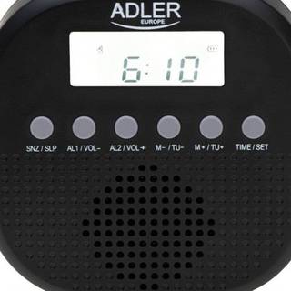 Vandtæt Universalradio med FM og Alarmfunktion