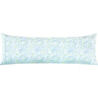 Elegant komfort ultra bl?d 1 -delt s?t blomsterprint pillowcases - 1500 premium hotel kvalitet mikrofiber bl?d og glat skjult lynl?s lukning 1 -d