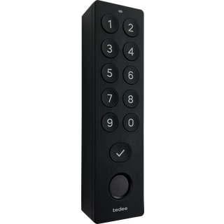 Clavier Tedee Keypad PRO - Biometrisk adgang - Bluetooth - IP65 - 100 koder - Nem installation
