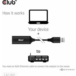 CLUB 3D Cable Gender Changer Usb
