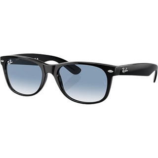 Ray-Ban RB2132F New Wayfarer Asian Fit 901/3F 55 Solbriller Mænd Black - Black - 55mm