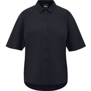 Jack Wolfskin Women's Sierra Quest Shortsleeve Shirt Dark Navy, L