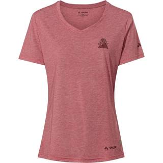 Vaude Women's Skomer Print T-Shirt III Funktionsshirt Damer størrelse 40 farve pink