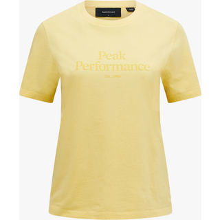 Peak Performance Women's Original Tee Mellow Yellow, S