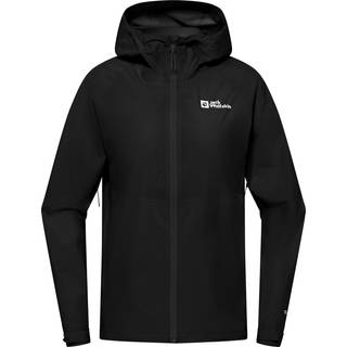 Jakke til dame - Jack Wolfskin Prelight 2,5 lags - Sort - Medium