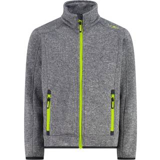 CMP Boy's Jacket Jacquard Knitted Fleecejakke Børn størrelse 98 farve grå