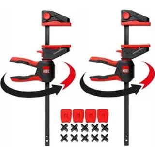 Spændetvinge Bessey EZ360TD-SET; 450 mm; 2 stk. + tilbehør