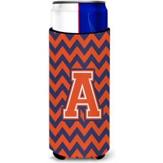 Brev A Chevron Orange Blue Ultra Beverage Isolators til slanke dåser CJ1042-Amuk