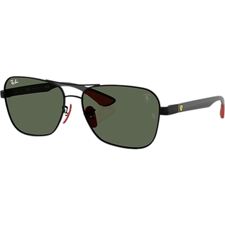 Ray - Ban Unisex RB8336M F00271 Solbriller Metal Sort Grøn Firkantet Normal