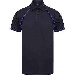 Finden+Hales FH370 Men´s Piped Performance Polo Navy / Royal 3XL