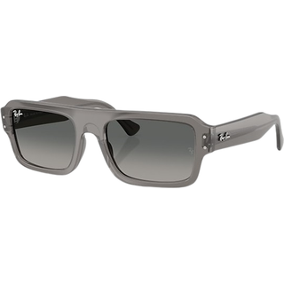 Ray - Ban Unisex RB4454 LUKAS 680571 Solbriller Acetat Grå Grå Firkantet Normal Skygge