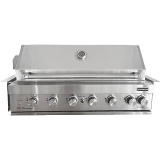 Built-in - Gasgrill til indbygning, med 6 blus
