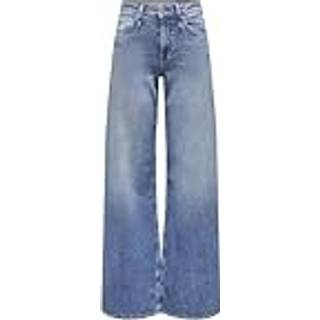 Onlcalifornia Mellemhøj Talje Wide Leg Fit Jeans
