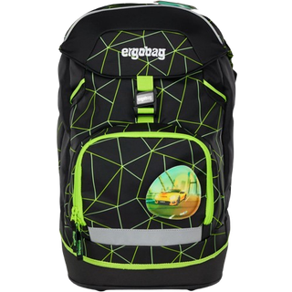 Ergobag Skoletaske Prime CyBear Race - Sort