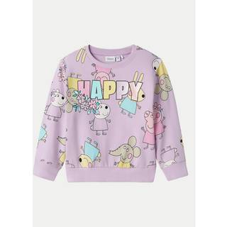Name It Sweatshirt Orchid Bloom Gurli Gris